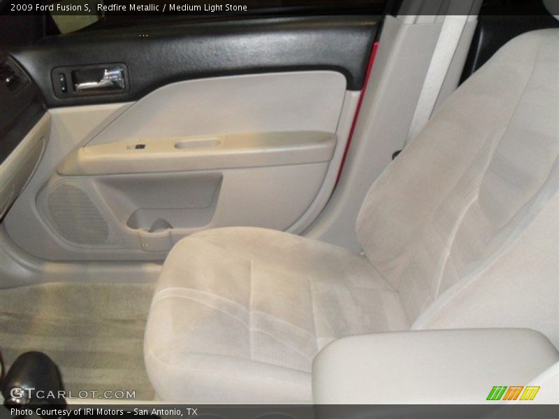 Redfire Metallic / Medium Light Stone 2009 Ford Fusion S