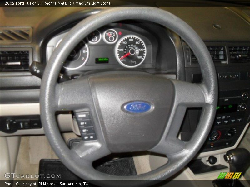 Redfire Metallic / Medium Light Stone 2009 Ford Fusion S