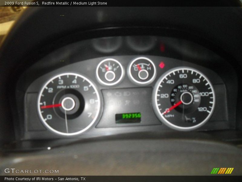 Redfire Metallic / Medium Light Stone 2009 Ford Fusion S