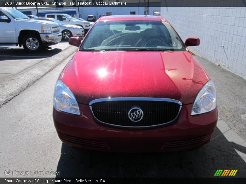 Crimson Pearl Tintcoat / Cocoa/Cashmere 2007 Buick Lucerne CXL