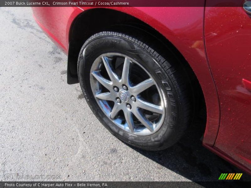Crimson Pearl Tintcoat / Cocoa/Cashmere 2007 Buick Lucerne CXL