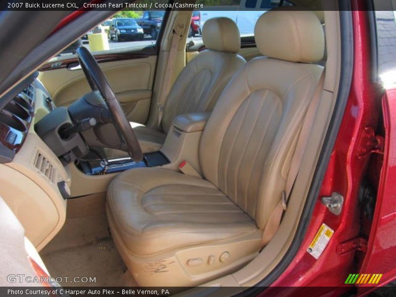 Crimson Pearl Tintcoat / Cocoa/Cashmere 2007 Buick Lucerne CXL