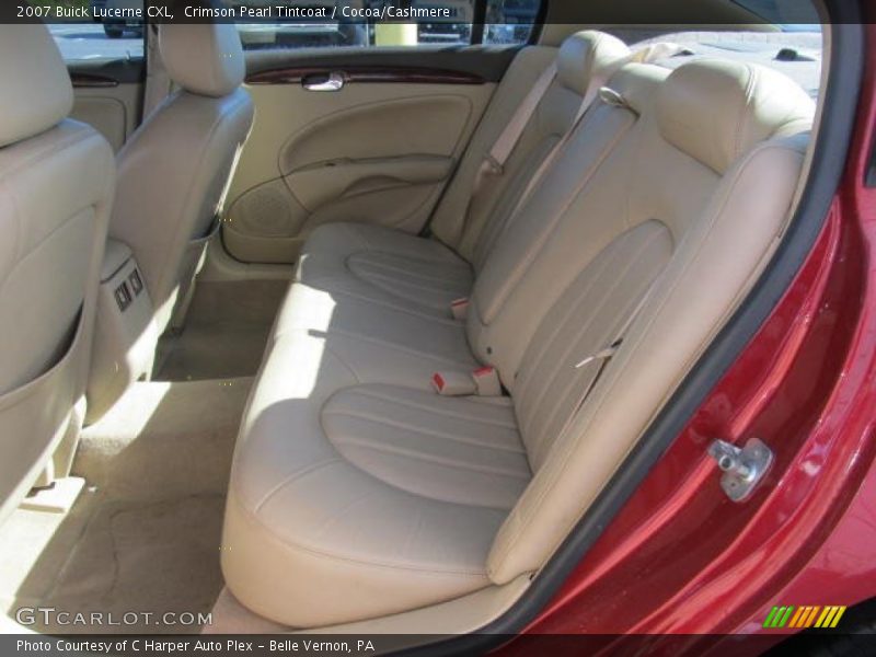 Crimson Pearl Tintcoat / Cocoa/Cashmere 2007 Buick Lucerne CXL