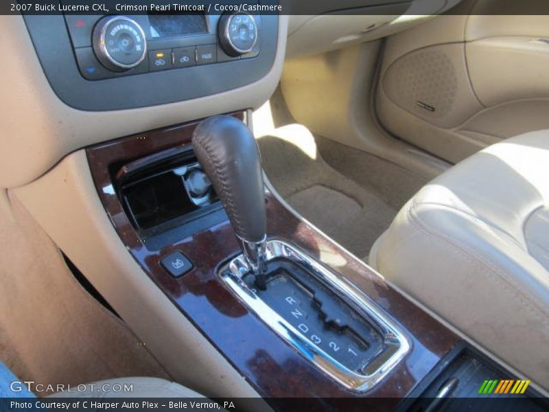 Crimson Pearl Tintcoat / Cocoa/Cashmere 2007 Buick Lucerne CXL