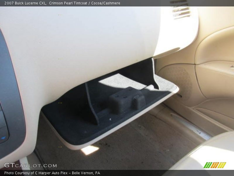 Crimson Pearl Tintcoat / Cocoa/Cashmere 2007 Buick Lucerne CXL