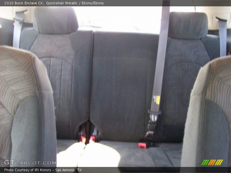 Quicksilver Metallic / Ebony/Ebony 2010 Buick Enclave CX