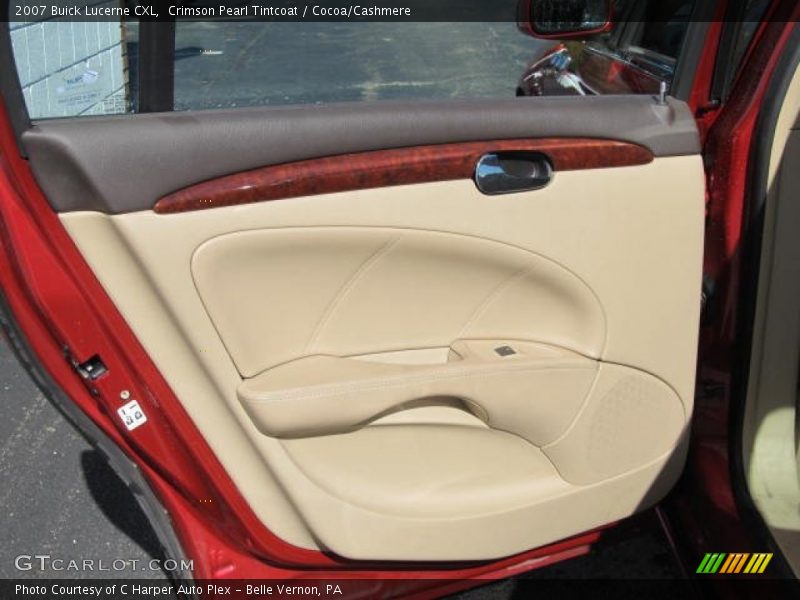 Crimson Pearl Tintcoat / Cocoa/Cashmere 2007 Buick Lucerne CXL