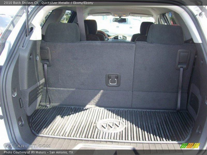 Quicksilver Metallic / Ebony/Ebony 2010 Buick Enclave CX