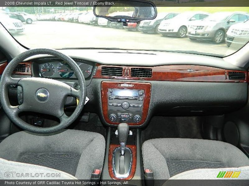 Red Jewel Tintcoat / Ebony Black 2008 Chevrolet Impala LT