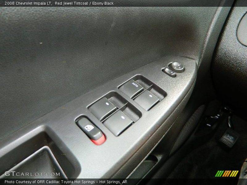 Red Jewel Tintcoat / Ebony Black 2008 Chevrolet Impala LT