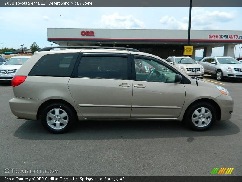 Desert Sand Mica / Stone 2008 Toyota Sienna LE