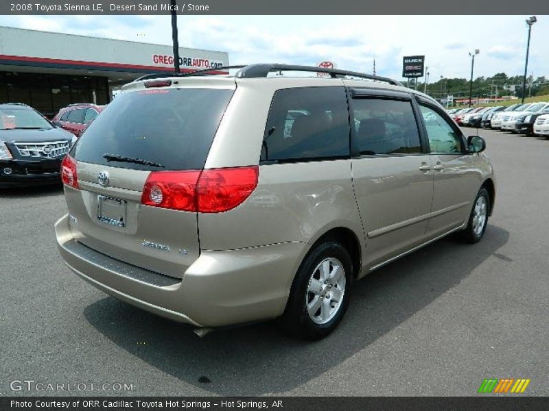 Desert Sand Mica / Stone 2008 Toyota Sienna LE