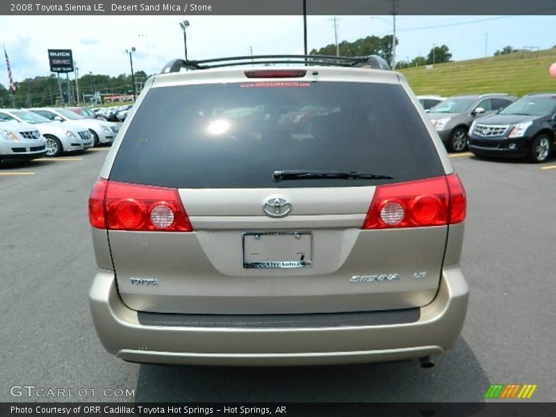 Desert Sand Mica / Stone 2008 Toyota Sienna LE