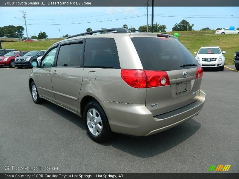 Desert Sand Mica / Stone 2008 Toyota Sienna LE