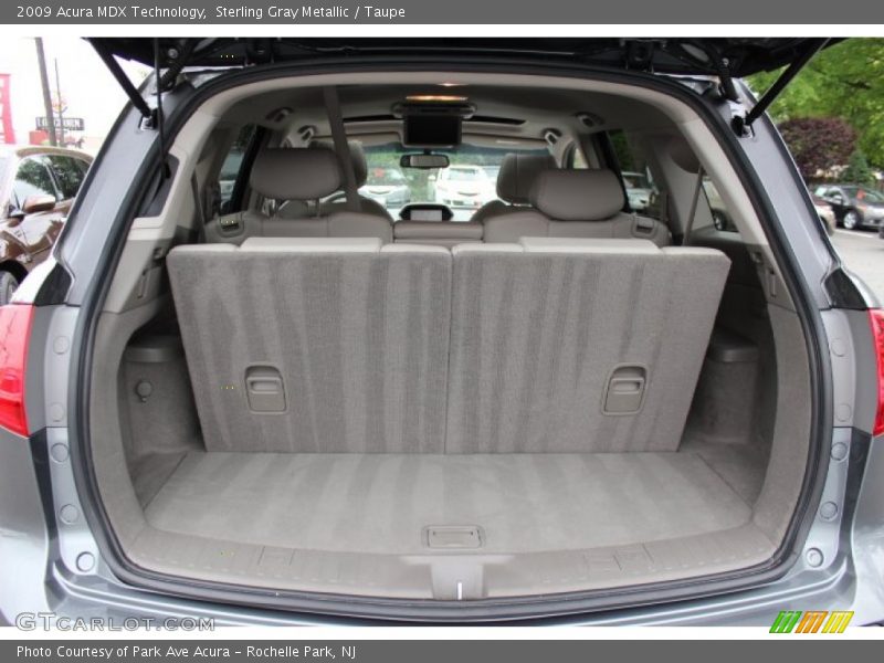 Sterling Gray Metallic / Taupe 2009 Acura MDX Technology
