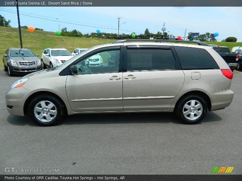 Desert Sand Mica / Stone 2008 Toyota Sienna LE
