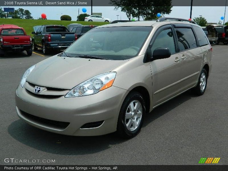 Desert Sand Mica / Stone 2008 Toyota Sienna LE