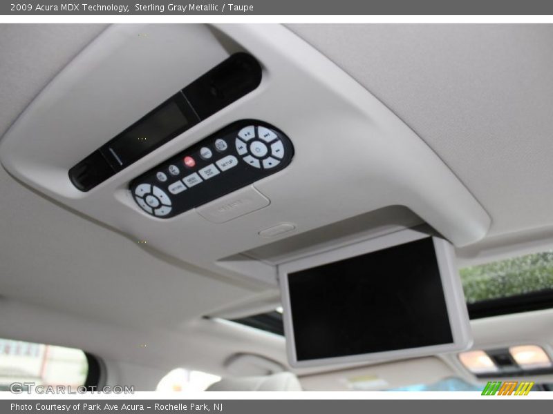 Sterling Gray Metallic / Taupe 2009 Acura MDX Technology