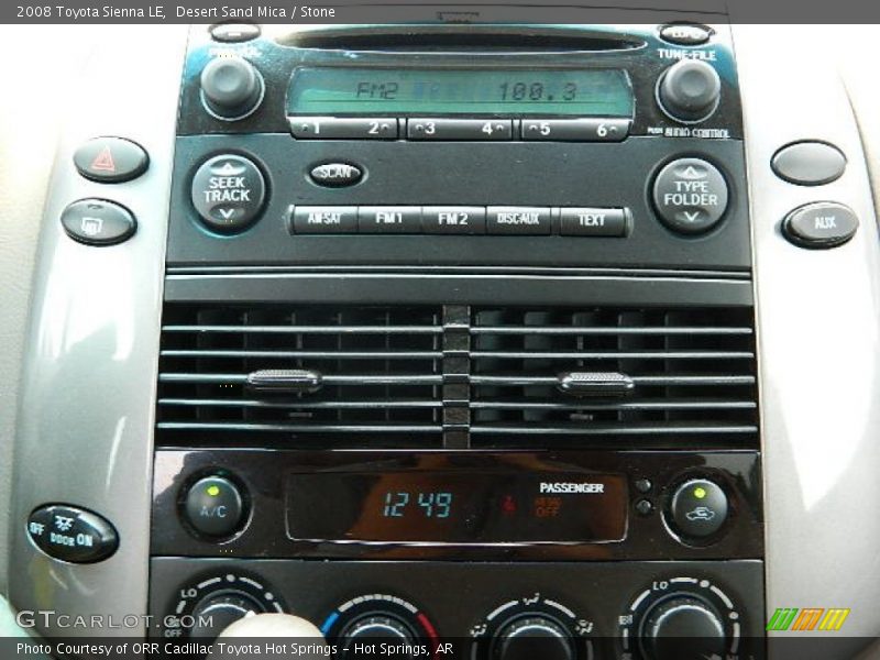 Desert Sand Mica / Stone 2008 Toyota Sienna LE