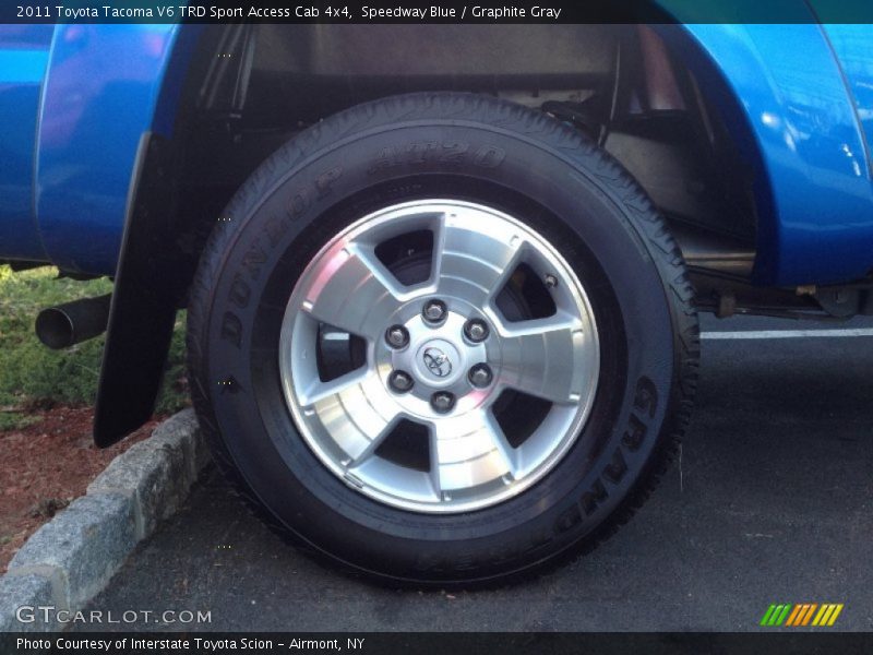 Speedway Blue / Graphite Gray 2011 Toyota Tacoma V6 TRD Sport Access Cab 4x4