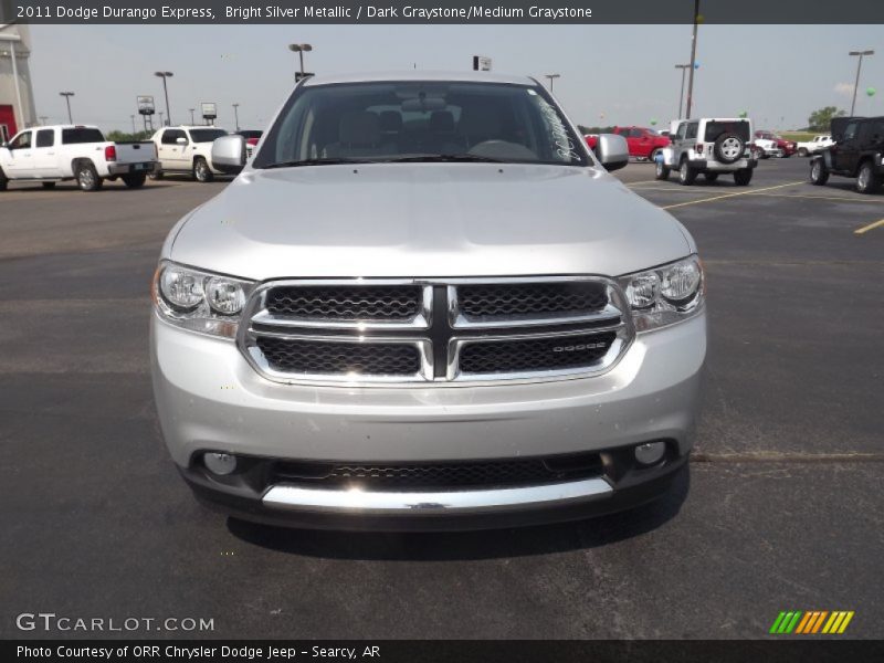 Bright Silver Metallic / Dark Graystone/Medium Graystone 2011 Dodge Durango Express