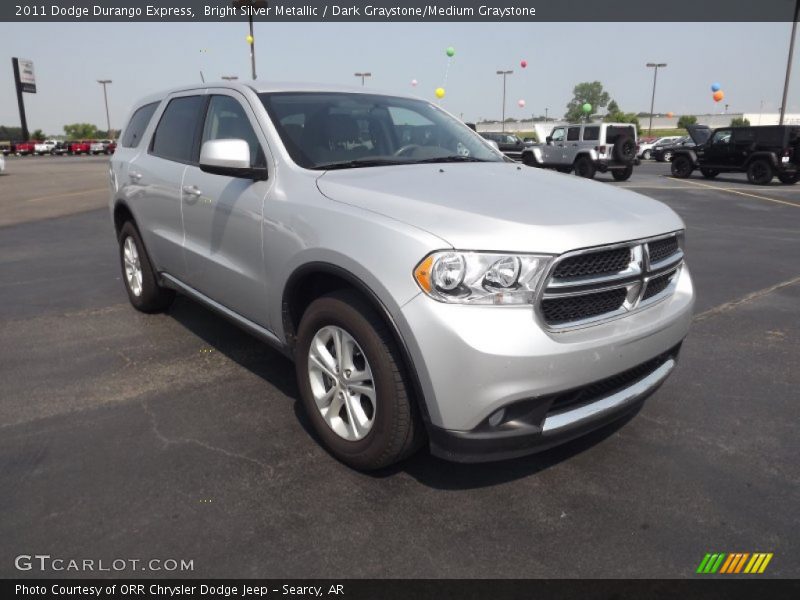 Bright Silver Metallic / Dark Graystone/Medium Graystone 2011 Dodge Durango Express