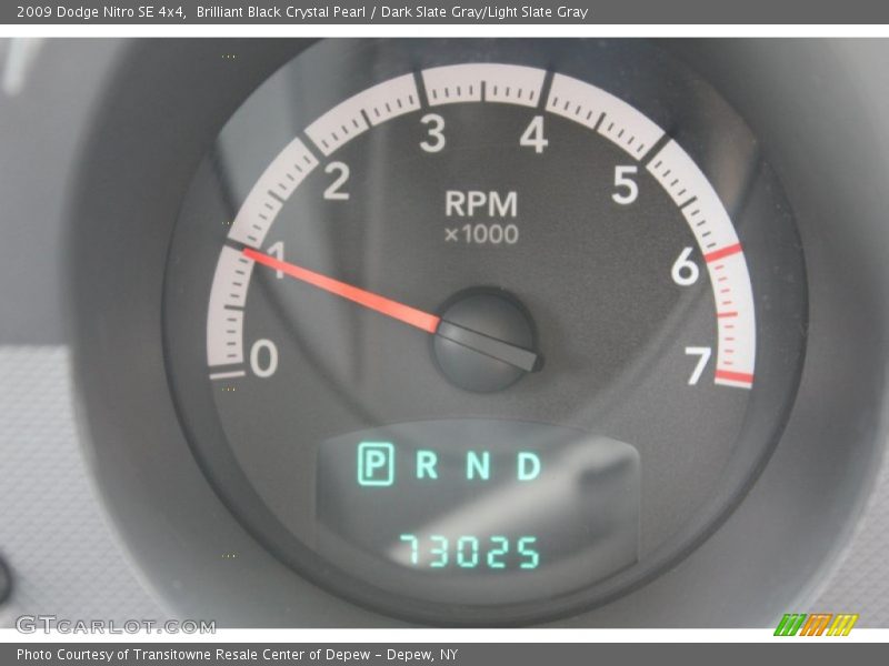 Brilliant Black Crystal Pearl / Dark Slate Gray/Light Slate Gray 2009 Dodge Nitro SE 4x4