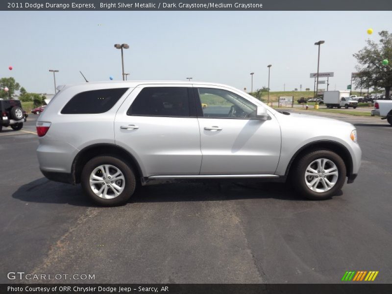 Bright Silver Metallic / Dark Graystone/Medium Graystone 2011 Dodge Durango Express