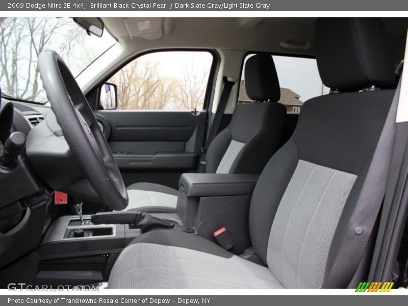 Brilliant Black Crystal Pearl / Dark Slate Gray/Light Slate Gray 2009 Dodge Nitro SE 4x4