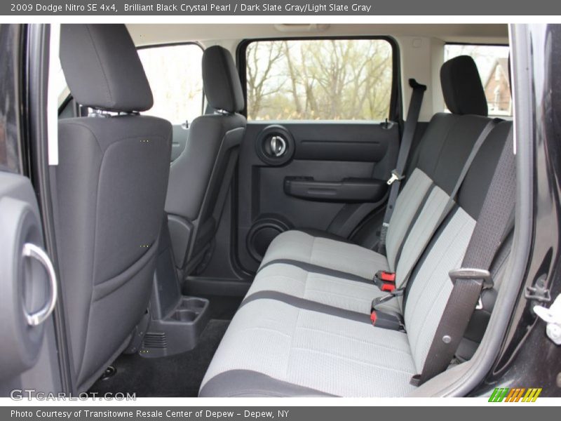 Brilliant Black Crystal Pearl / Dark Slate Gray/Light Slate Gray 2009 Dodge Nitro SE 4x4