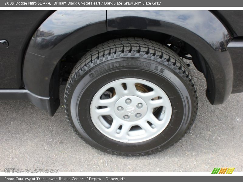 Brilliant Black Crystal Pearl / Dark Slate Gray/Light Slate Gray 2009 Dodge Nitro SE 4x4