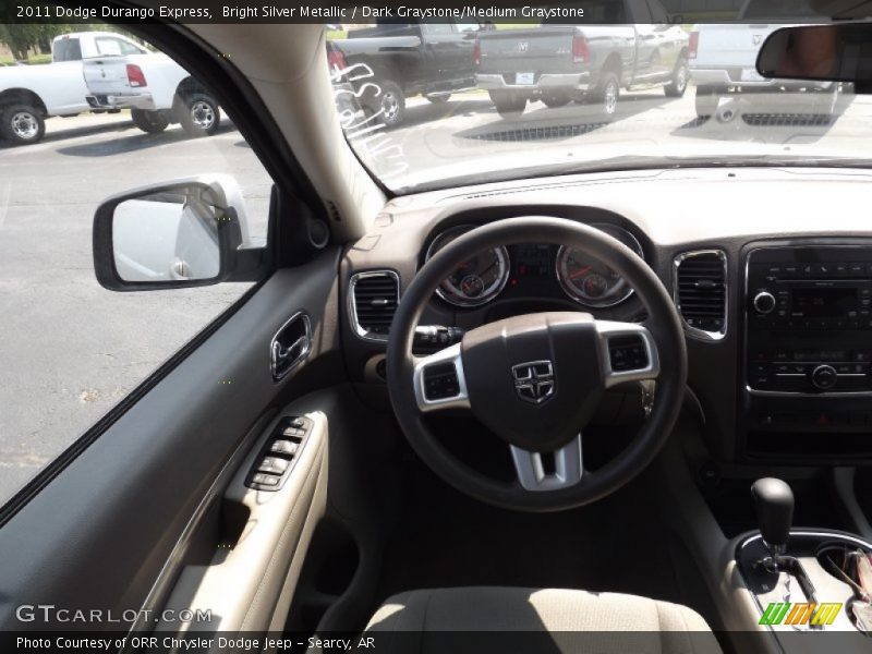 Bright Silver Metallic / Dark Graystone/Medium Graystone 2011 Dodge Durango Express