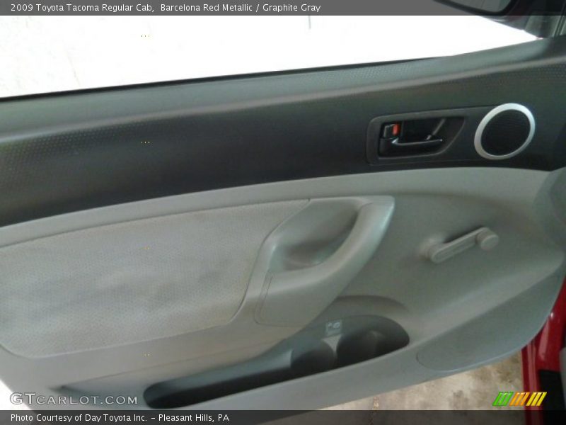 Barcelona Red Metallic / Graphite Gray 2009 Toyota Tacoma Regular Cab