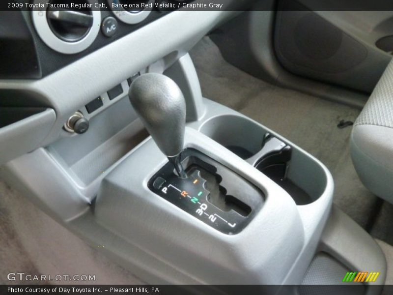 Barcelona Red Metallic / Graphite Gray 2009 Toyota Tacoma Regular Cab