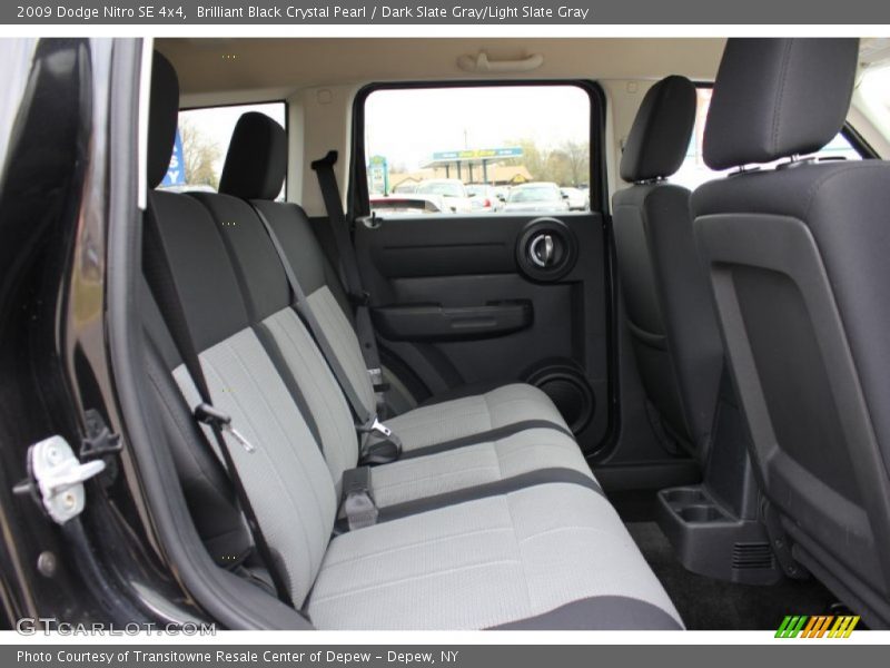 Brilliant Black Crystal Pearl / Dark Slate Gray/Light Slate Gray 2009 Dodge Nitro SE 4x4