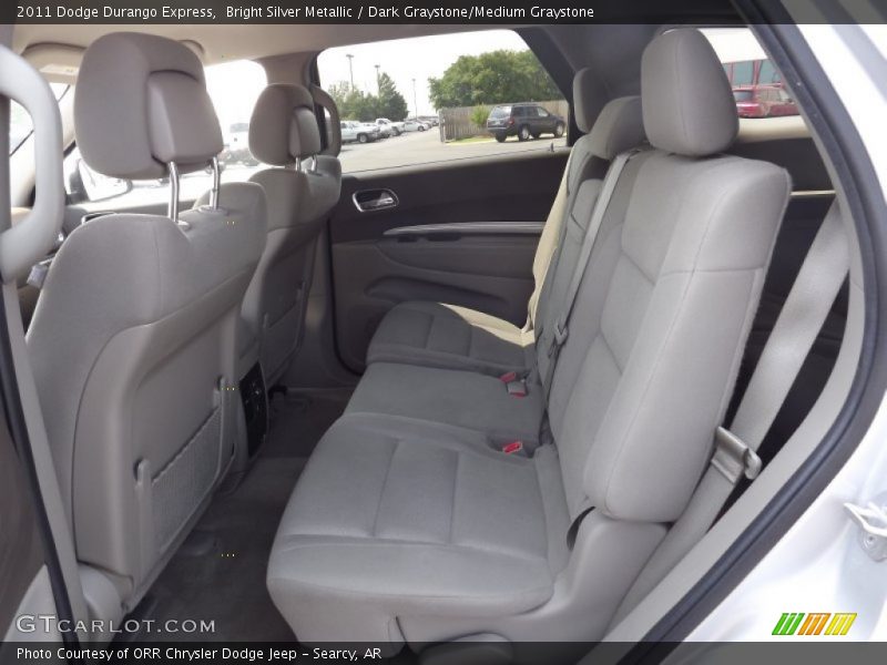 Bright Silver Metallic / Dark Graystone/Medium Graystone 2011 Dodge Durango Express