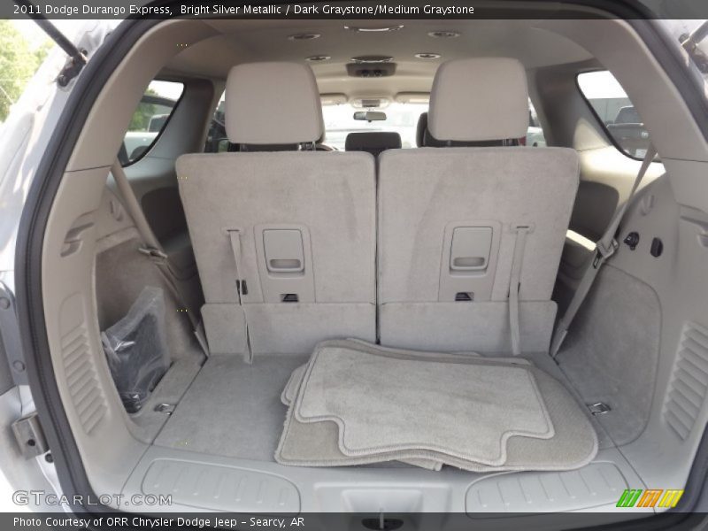 Bright Silver Metallic / Dark Graystone/Medium Graystone 2011 Dodge Durango Express
