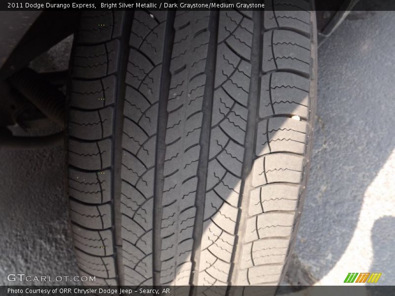 Bright Silver Metallic / Dark Graystone/Medium Graystone 2011 Dodge Durango Express