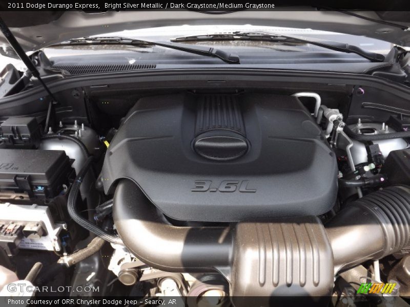 Bright Silver Metallic / Dark Graystone/Medium Graystone 2011 Dodge Durango Express