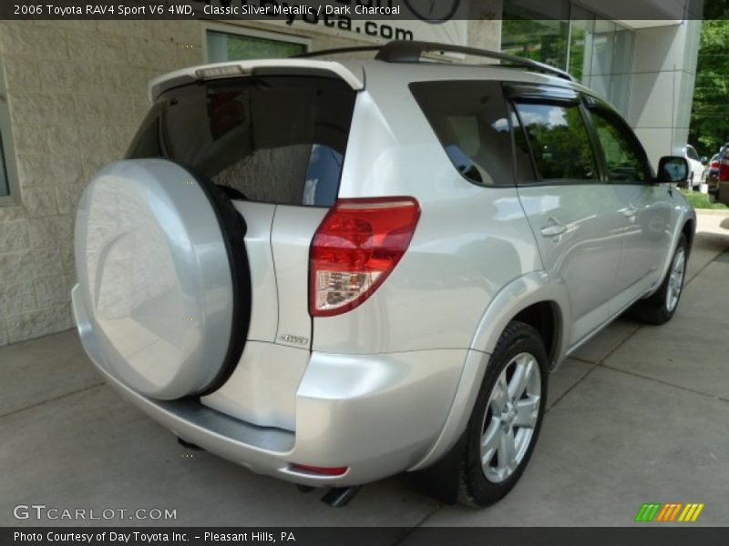 Classic Silver Metallic / Dark Charcoal 2006 Toyota RAV4 Sport V6 4WD