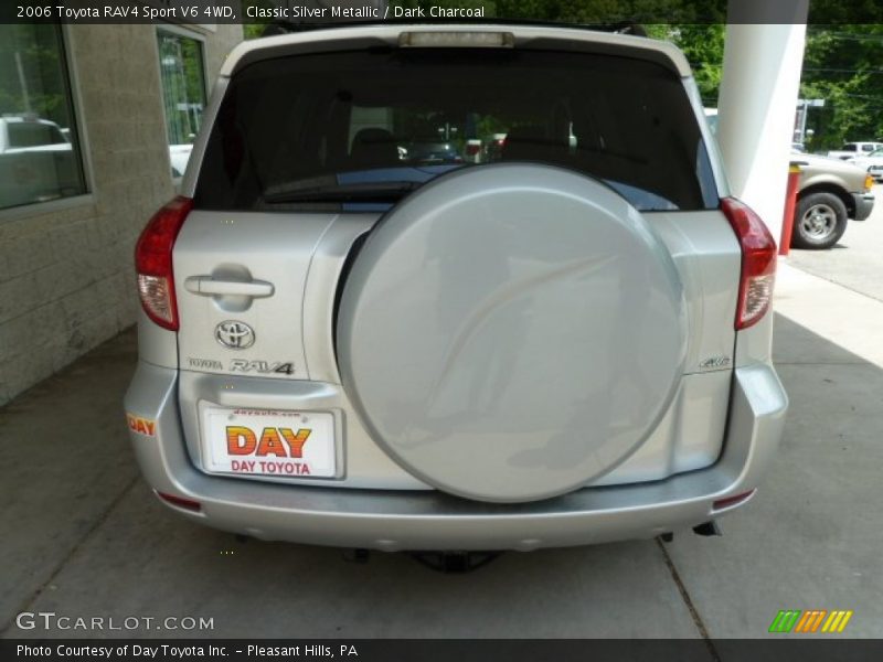 Classic Silver Metallic / Dark Charcoal 2006 Toyota RAV4 Sport V6 4WD