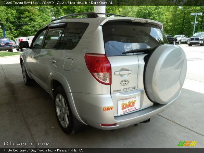 Classic Silver Metallic / Dark Charcoal 2006 Toyota RAV4 Sport V6 4WD