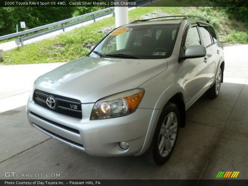 Classic Silver Metallic / Dark Charcoal 2006 Toyota RAV4 Sport V6 4WD