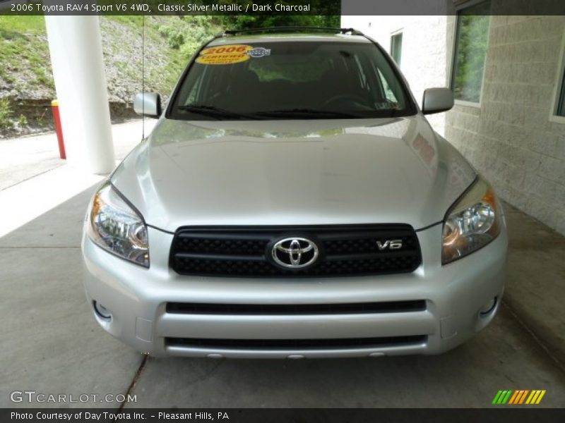 Classic Silver Metallic / Dark Charcoal 2006 Toyota RAV4 Sport V6 4WD