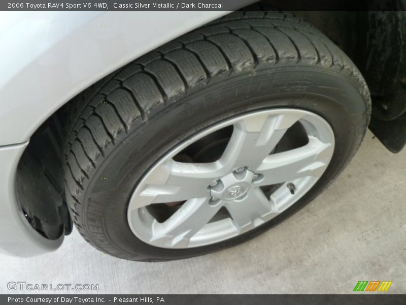 Classic Silver Metallic / Dark Charcoal 2006 Toyota RAV4 Sport V6 4WD