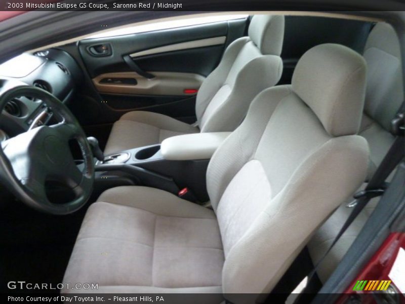 Saronno Red / Midnight 2003 Mitsubishi Eclipse GS Coupe