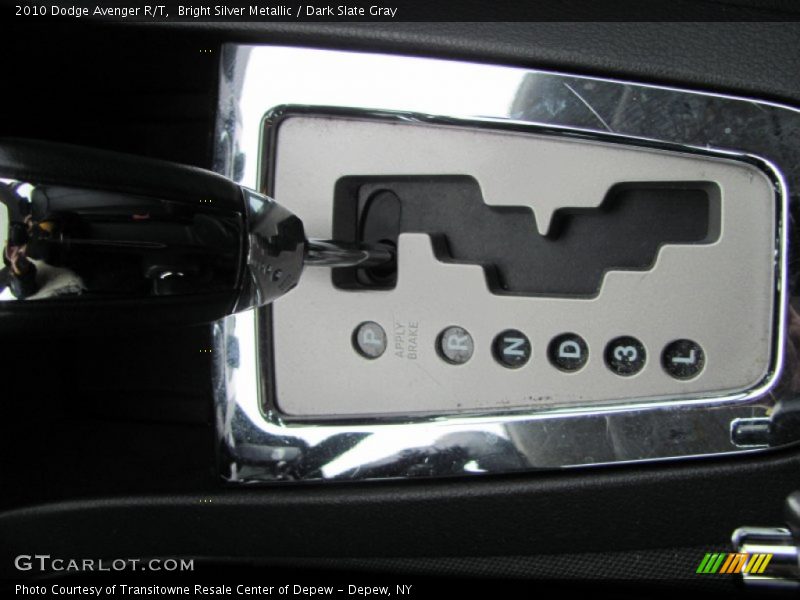 Bright Silver Metallic / Dark Slate Gray 2010 Dodge Avenger R/T