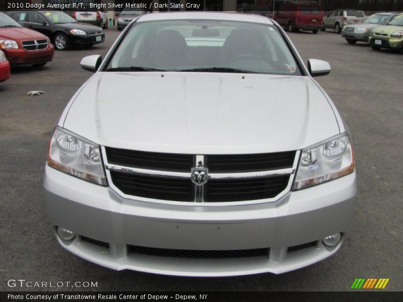 Bright Silver Metallic / Dark Slate Gray 2010 Dodge Avenger R/T
