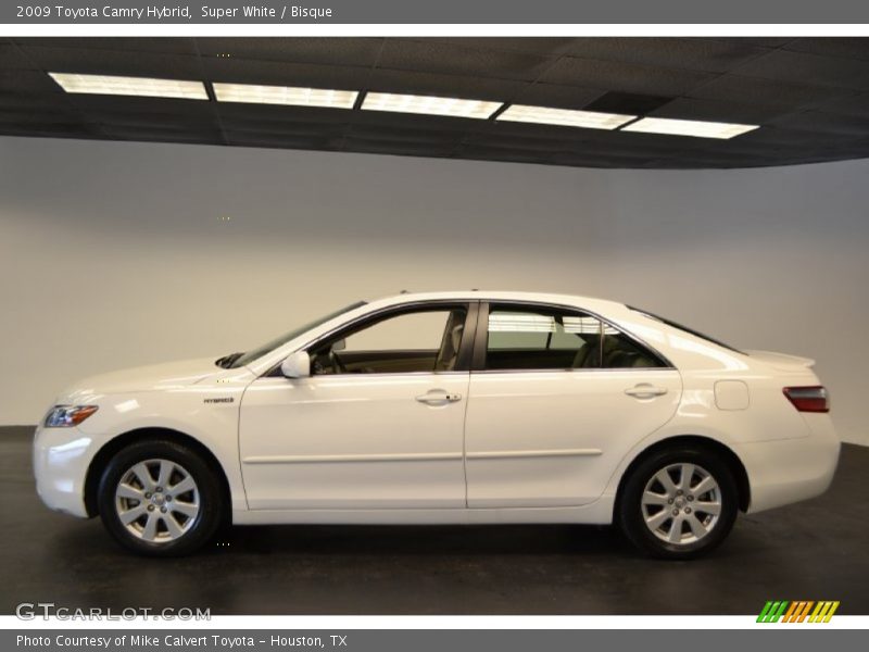 Super White / Bisque 2009 Toyota Camry Hybrid