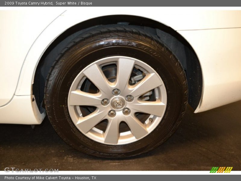 Super White / Bisque 2009 Toyota Camry Hybrid